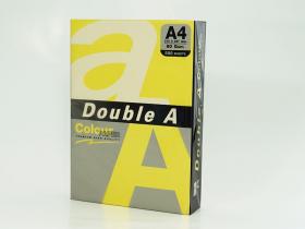 Spalvotas popierius Double A, A4, 25l., Lemon, IT210