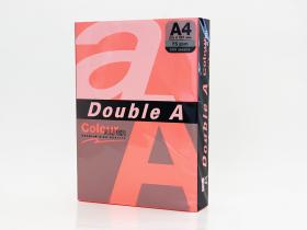 Spalvotas popierius Double A, A4, 25l., Neon Punch, IT342