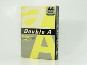 Spalvotas popierius Double A, A4, 100l., Neon Yellow, IT363
