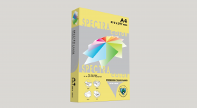 Spalvotas popierius Spectra Color, A4, 500l., Yellow IT160