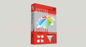 Spalvotas popierius Spectra Color, A4, 500l., Red IT250
