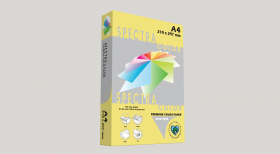 Spectra Color, A4, 250l sh.,160g., Yellow IT160