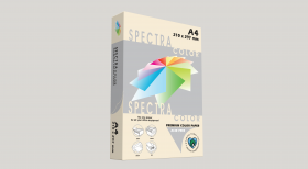 Spalvotas popierius Spectra Color, A4, 250l.,120g., Ivory IT100
