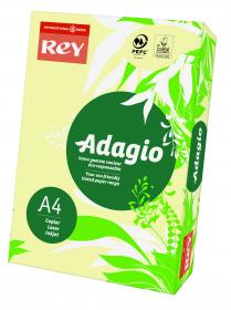 REY ADAGIO 03, A4, 80 g/m., 500 sh., pastel yellow