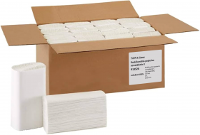Paper towels in sheets V, cellulose 100%, 150 pcs, 2 ply, 21x22 cm, Nova tissue 913526