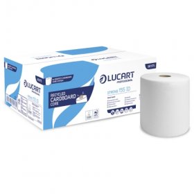 Papīra dvieļi, 155m, 2 slānis, platums 20,8cm, diametrs 19cm, Lucart Strong 155 ID Cardboard Core 861175