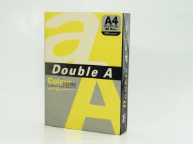 Spalvotas popierius Double A, A4, 500l., 80g., Lemon, IT210